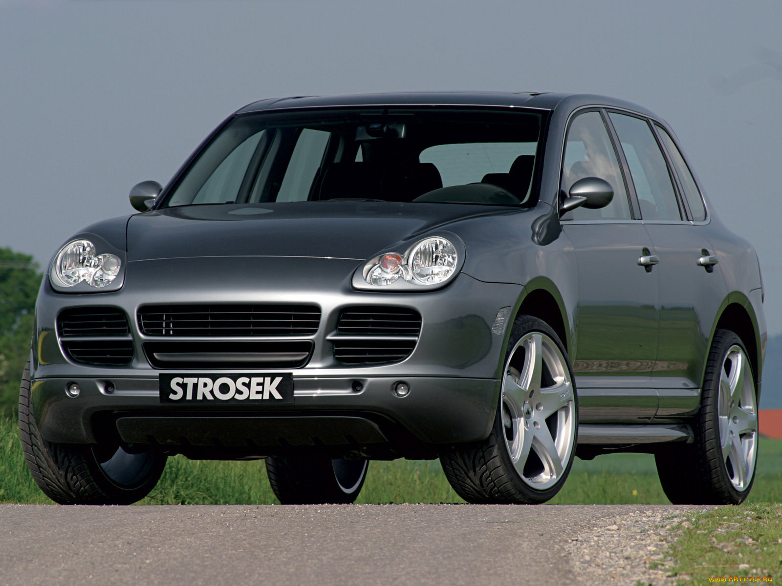 strosek, porsche, cayenne, 2005, 